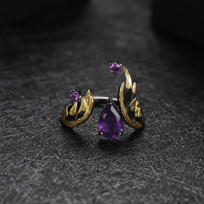 Bague-Amethyste-Brillant-Precieux