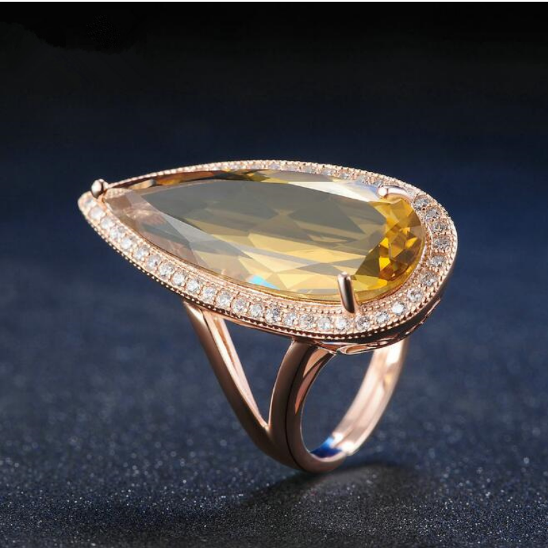 Bague-Citrine-Charme-Lumineux