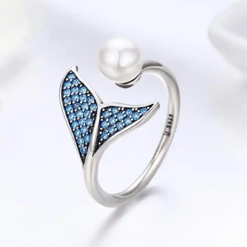 Bague-Fantaisie-Femme-Queue-de-Baleine