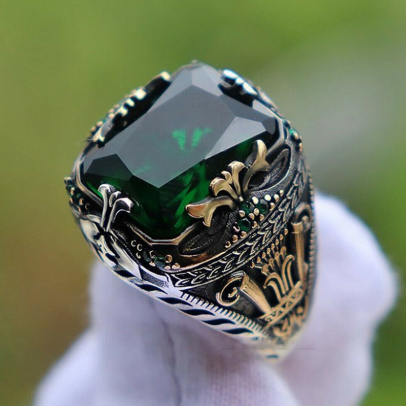 Bague-Homme-Emeraude-Luxe-et-Nature