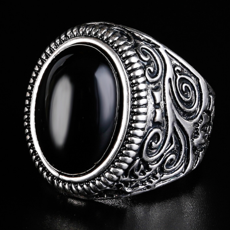 Bague-Homme-Onyx-Mystere-Noir