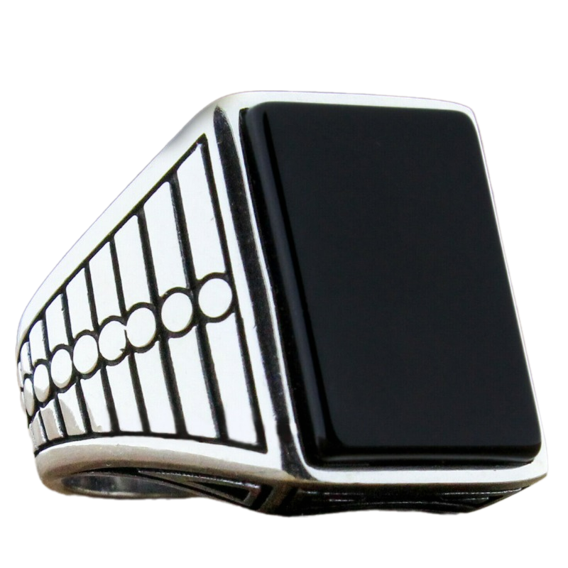 Bague-Homme-Onyx-Tradition-Moderne