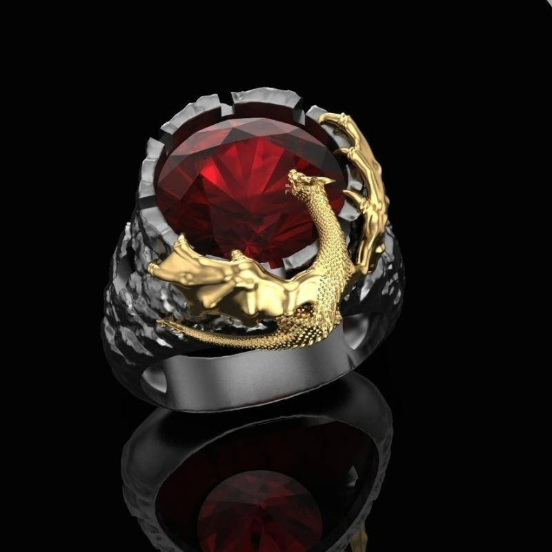 Bague-Homme-Rubis-Charme-Inalterable