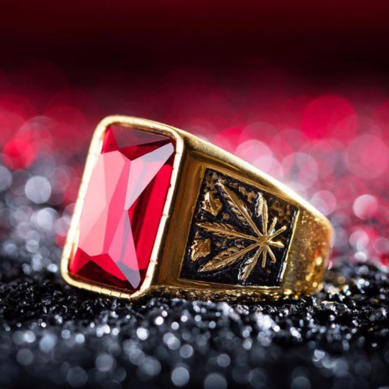 Bague-Homme-Rubis-Rouge-Eternite