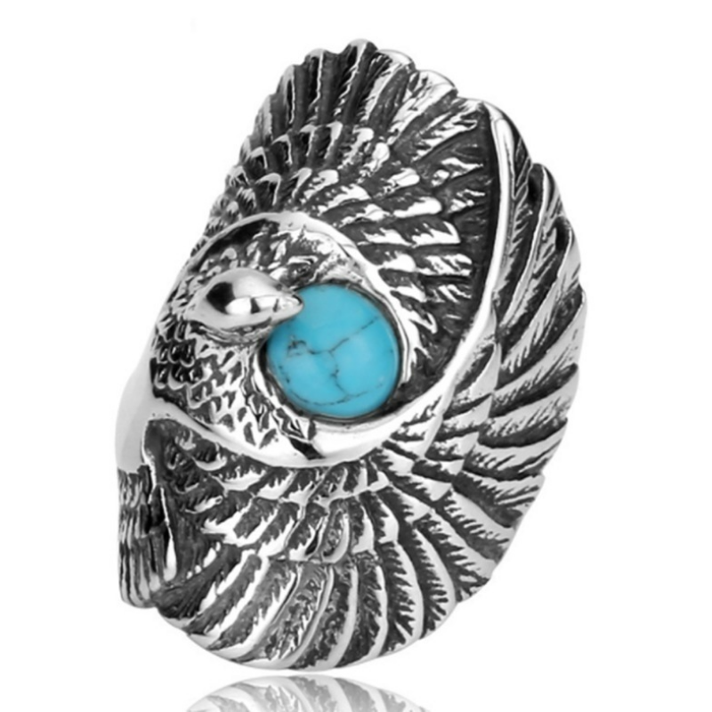 Bague-Homme-Turquoise-Charme-Raffine