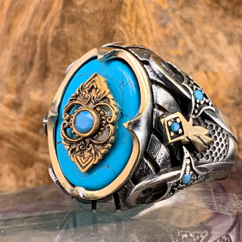 Bague-Homme-Turquoise-Eclat-du-Turquoise