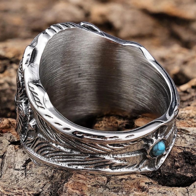 Bague-Homme-Turquoise-Elegance-Naturelle