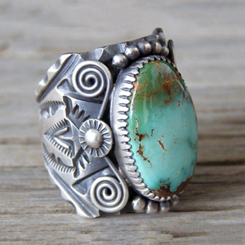 Bague-Homme-Turquoise-Splendeur-Moderne