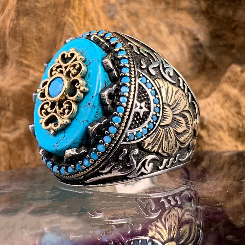 Bague-Homme-Turquoise-Subtilite-en-Bleu