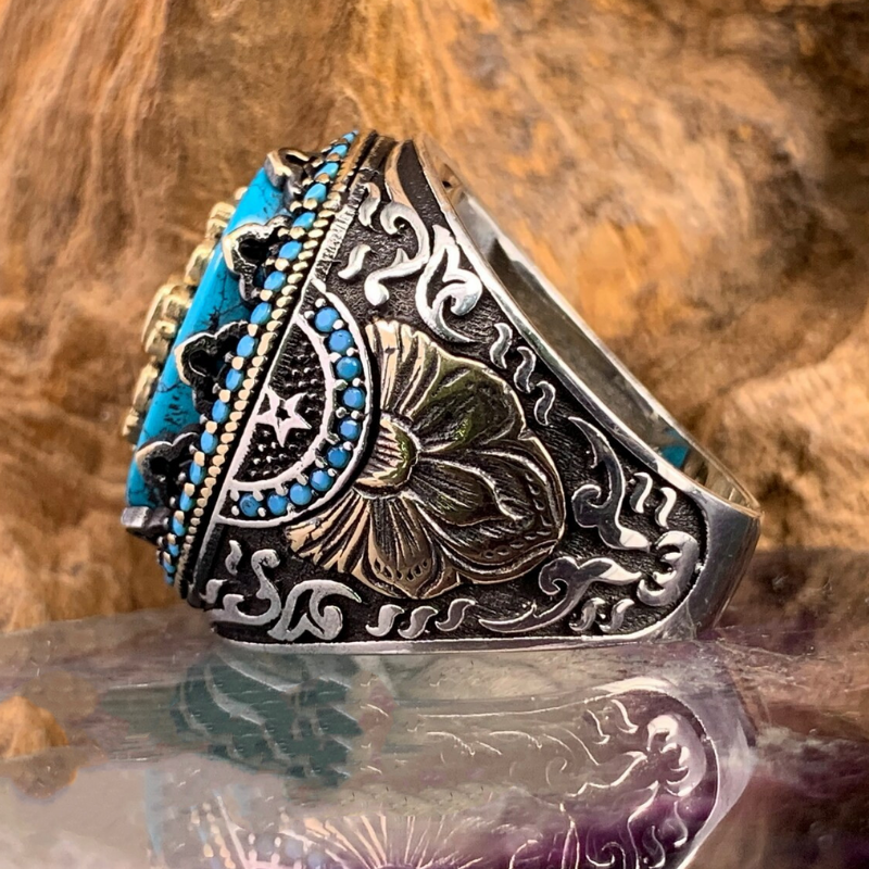 Bague-Homme-Turquoise-Subtilite-en-Bleu