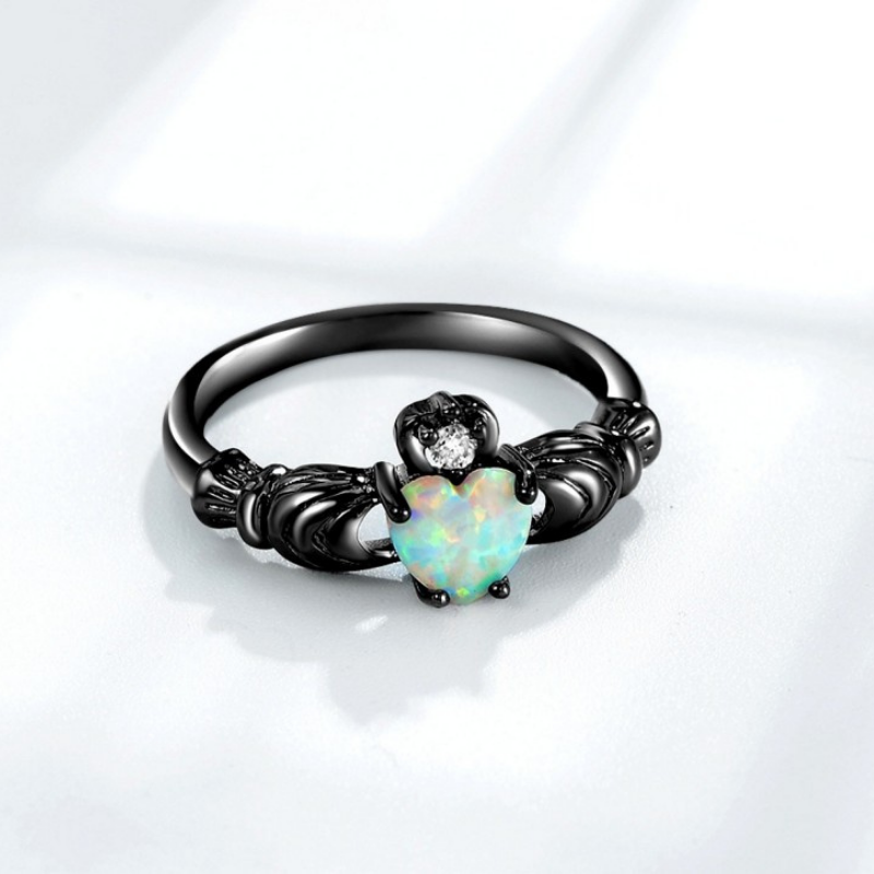 Bague-Lumineuse-pour-Femme-en-Opale-Bleu-Clair