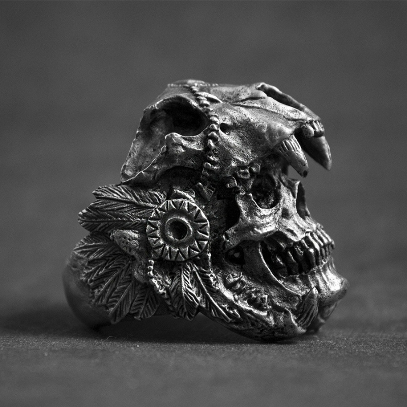 Bague-Tete-De-Mort-Squelette