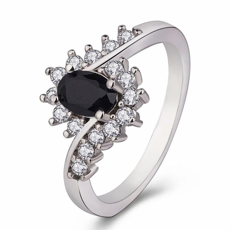 Bague-de-Luxe-Noire-pour-Femme