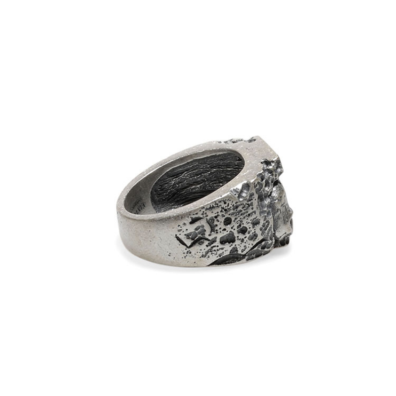 Bague-de-Tete-de-Mort-Luxe-en-Argent