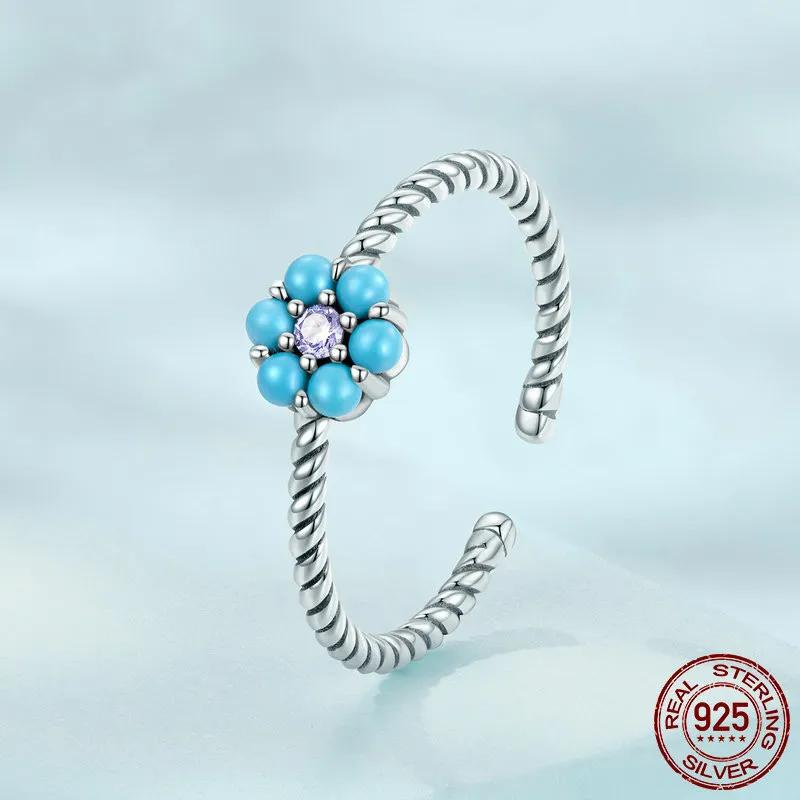 Bague-en-Turquoise-a-Petite-Fleur