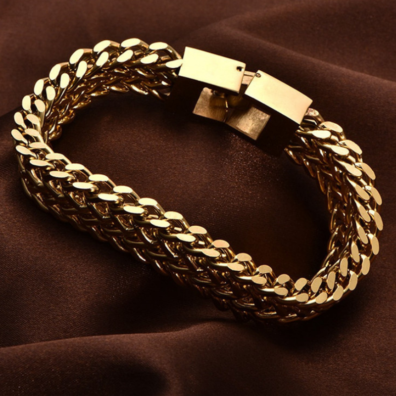 Bracelet-Acier-Femme-Style-Moderne