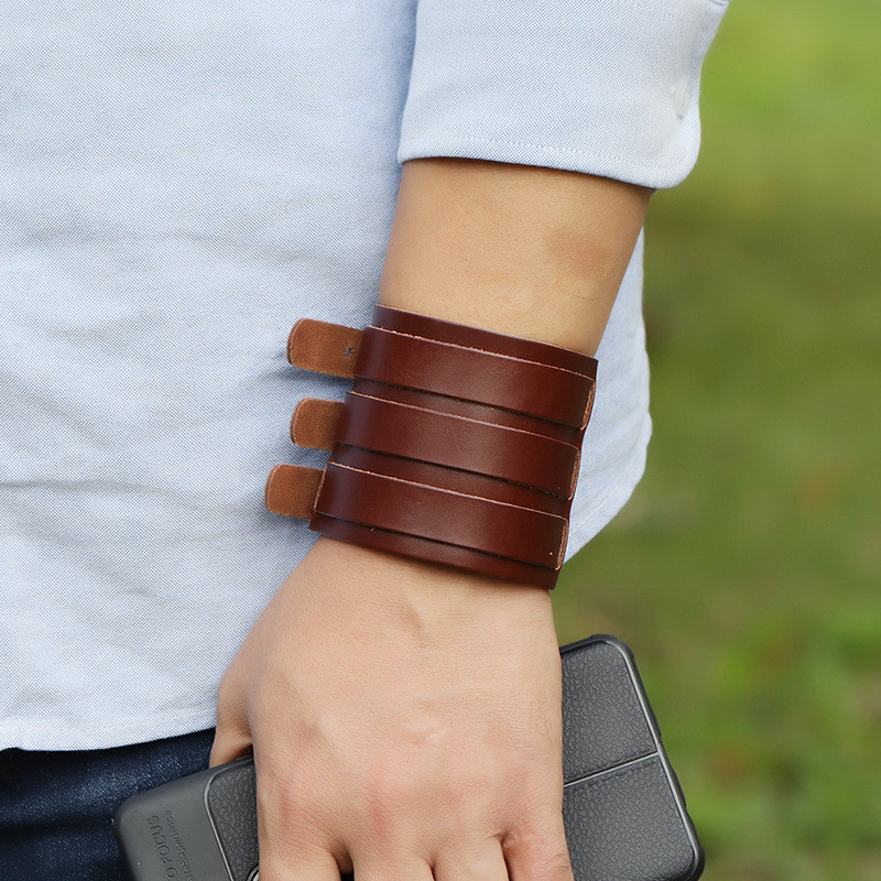 Bracelet-Cuir-Homme-Style-Urbain-et-Moderne