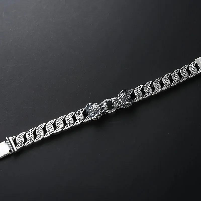 Bracelet-Homme-Argent-Chic