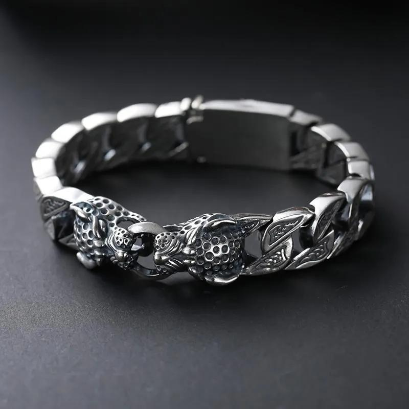 Bracelet-Homme-Argent-Chic