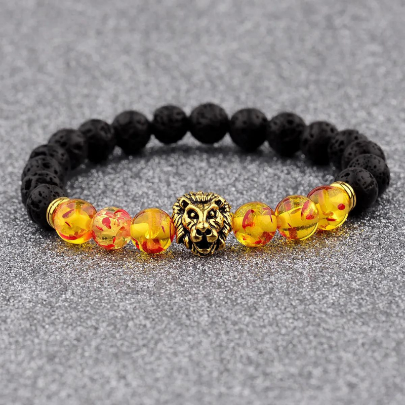 Bracelet-Perle-Homme-Tete-de-Lion