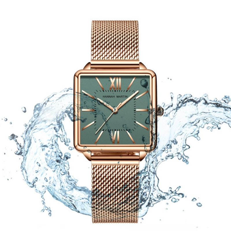 Montre-Carree-Femme-Precision-Feminine