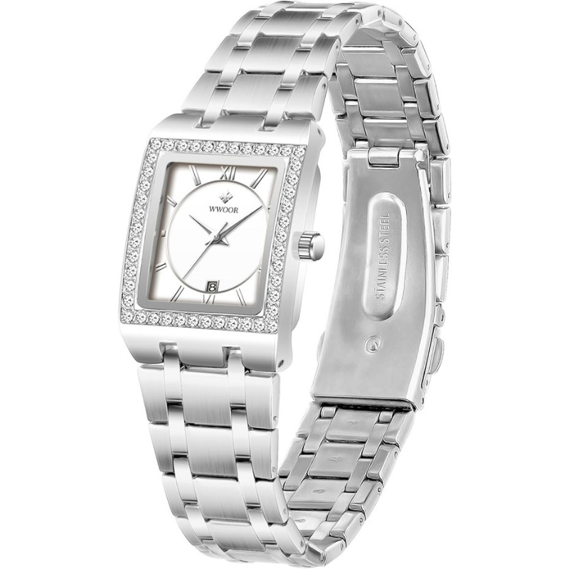 Montre-Femme-Carre-Chic