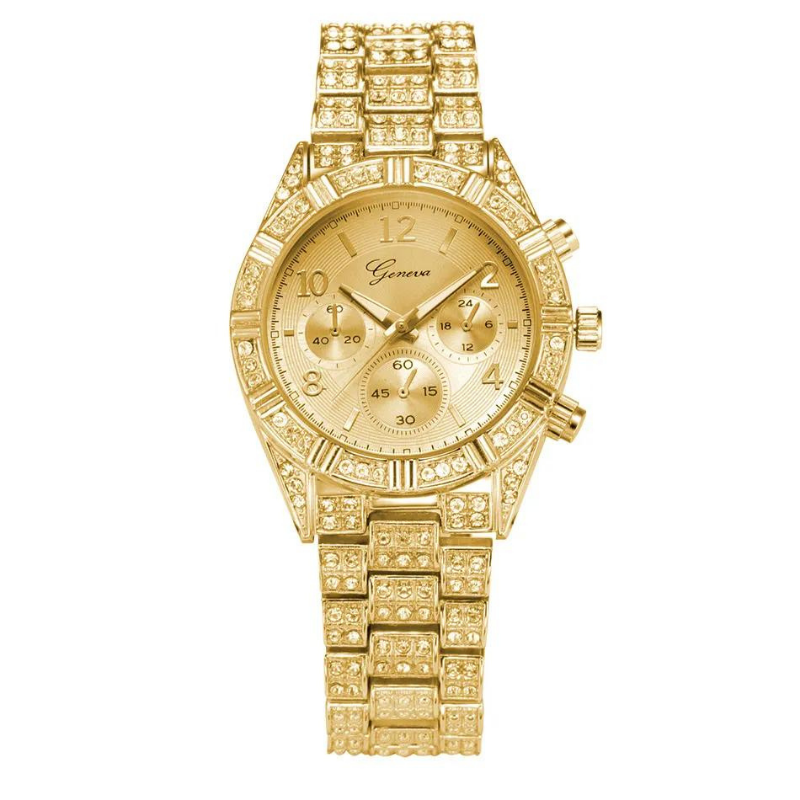 Montre-Femme-Luxe-Elegance-Scintillante