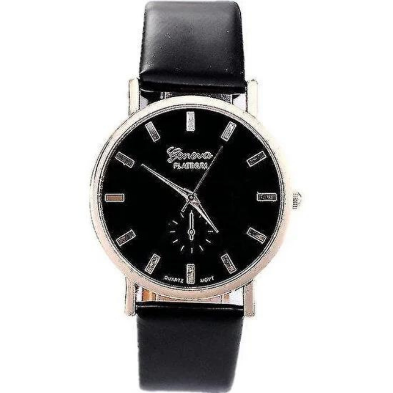 Montre-Noire-Femme-Eclat-Intemporel